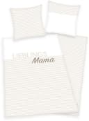 Herding Lieblings-Mama Bettwäsche-Set Baumwolle Bild 1