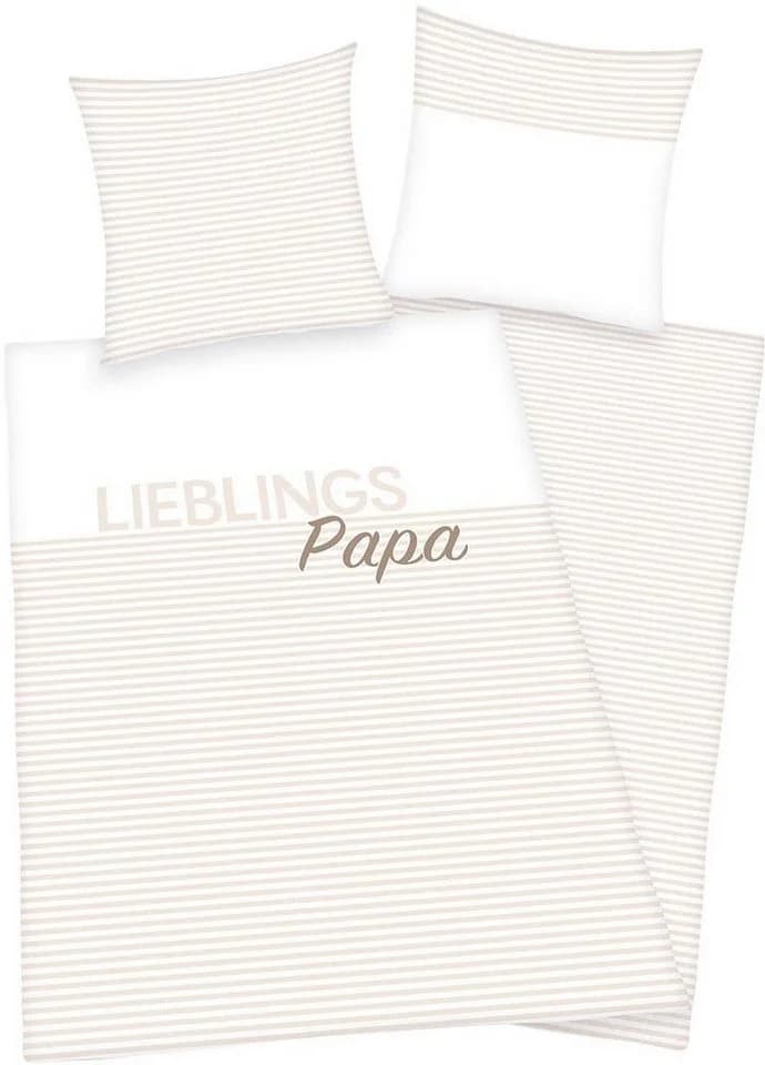 Herding Lieblings-Papa Bettwäsche-Set Baumwolle - Bild 2