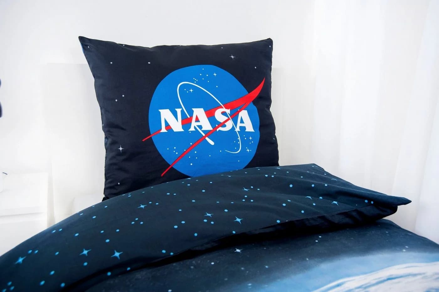 NASA Wendebettwäsche Renforcé 2-teilig Blau - Bild 5