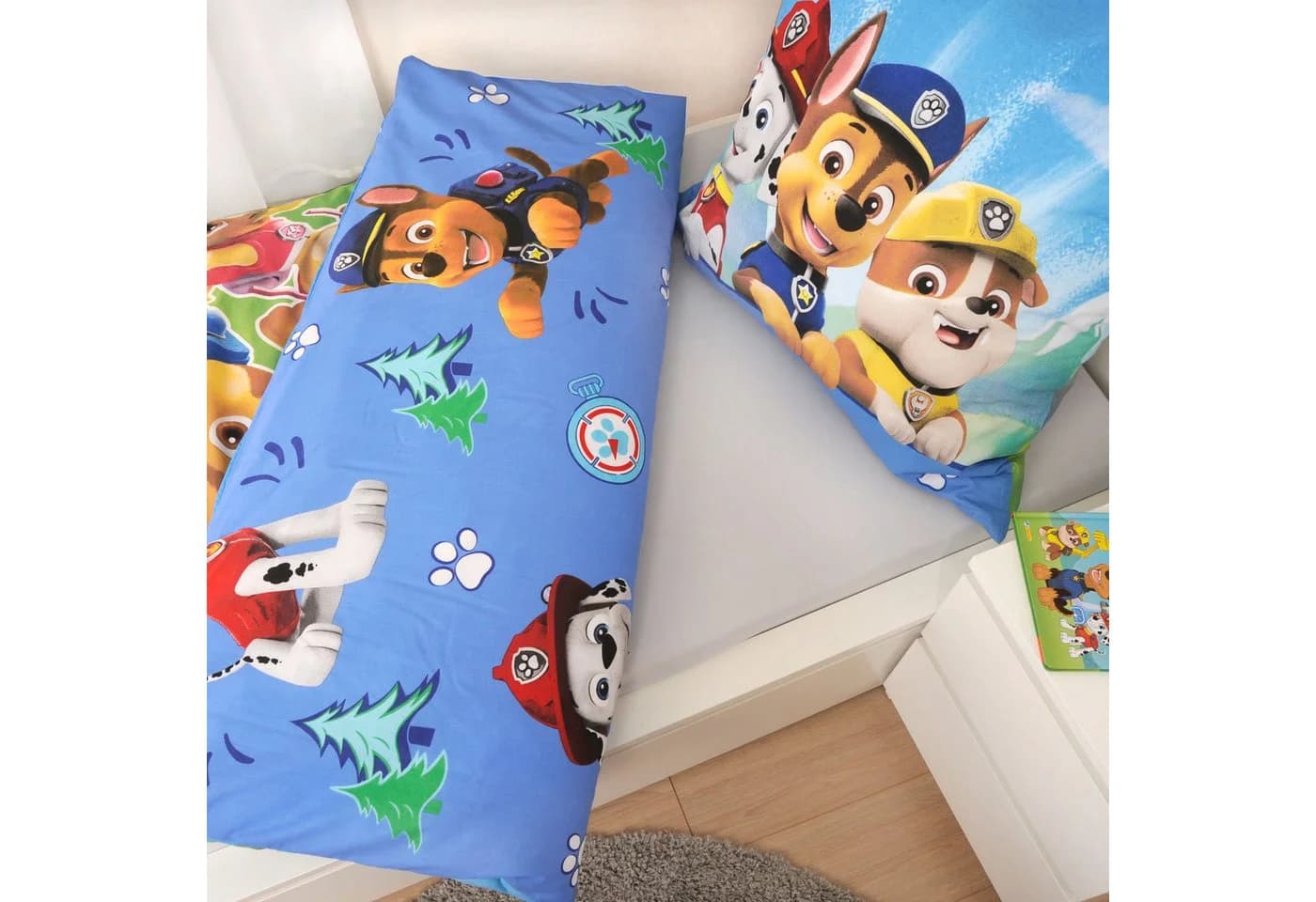 Paw Patrol Bettwäsche Bunt Glow-in-the-Dark Wendebettwäsche - Bild 3