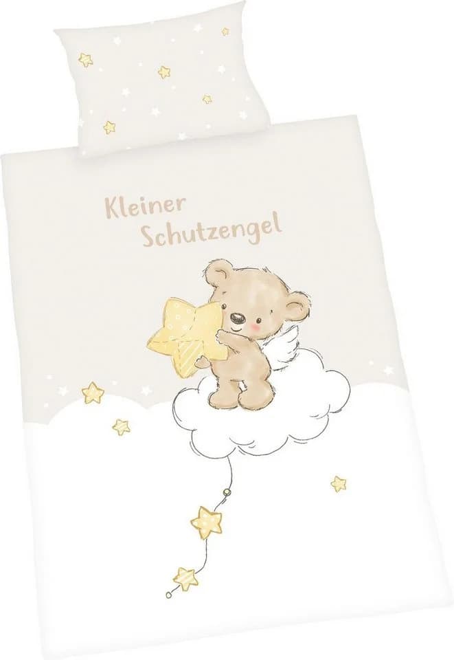 Babybettwäsche BABY BEST Kleiner Schutzengel Bunt Renforcé - Bild 4
