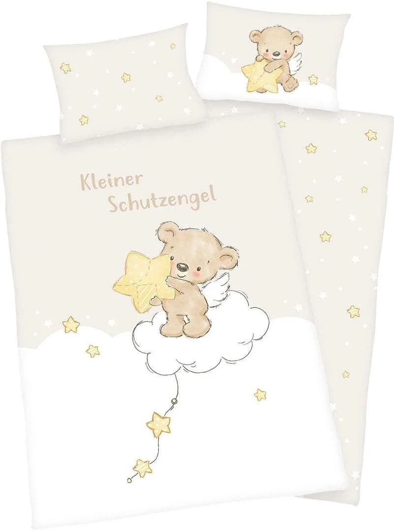 BABY BEST Babybettwäsche Kleiner Schutzengel Bunt Flanell - Bild 5
