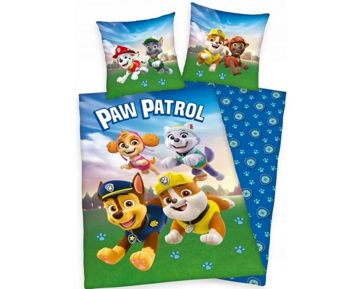 Paw Patrol Bettwäsche 135x200 cm 2-teilig Wendemotiv Baumwolle Kinder
