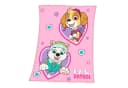 Kinderdecke 130x170cm Paw Patrol Rosa hochwertig bedruckt, Herding, Bequeme Fleecedecke mit tollem Paw Patrol-Motiv Bild 2