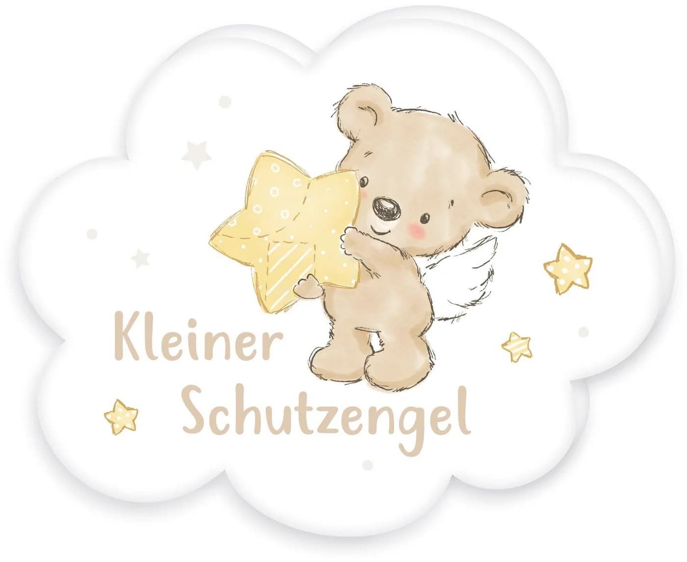 Dekokissen Schutzengel