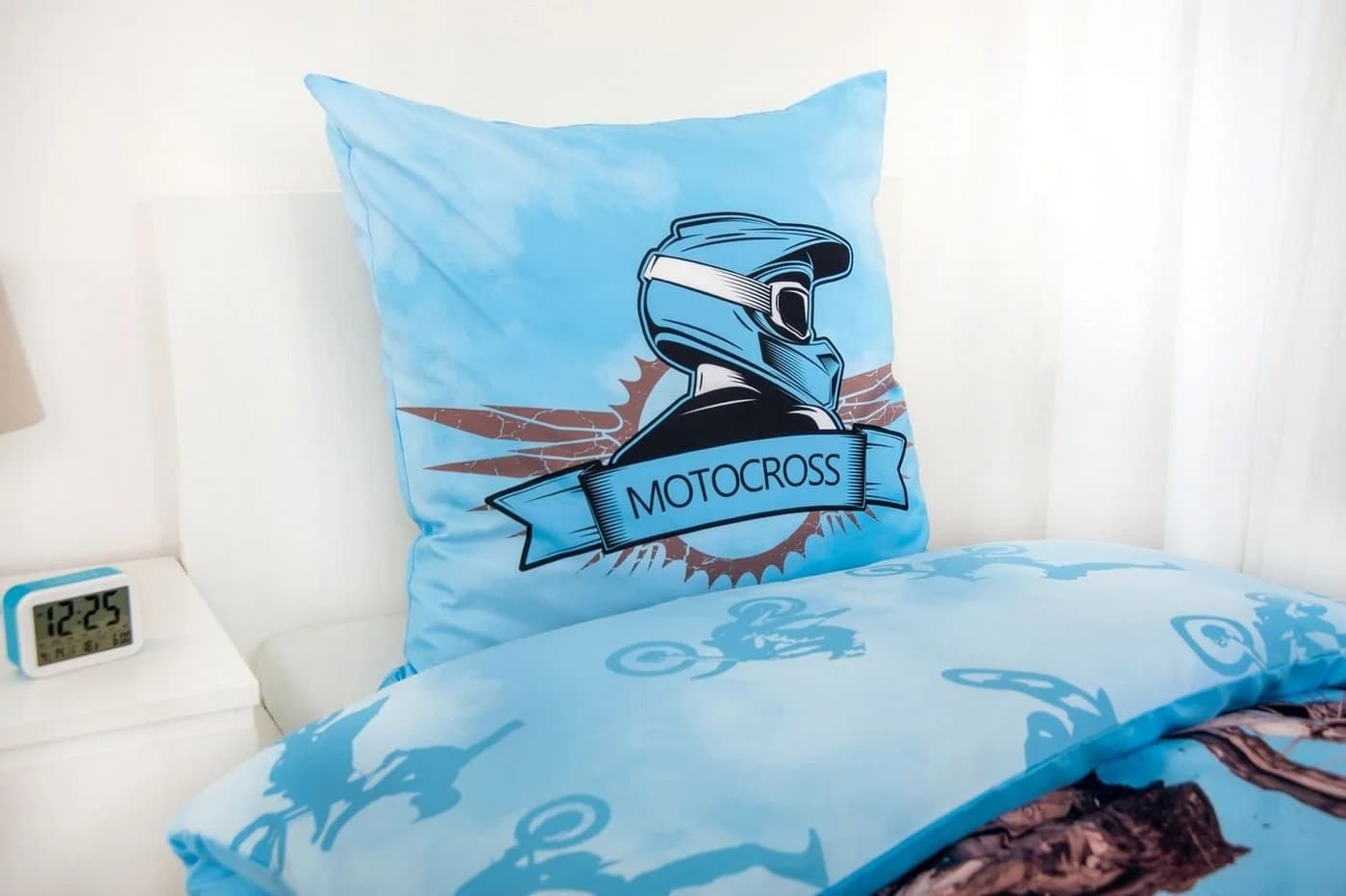 Herding Kinderbettwäsche Motocross 2tlg. 135x200 cm 100% Polyester - Bild 5