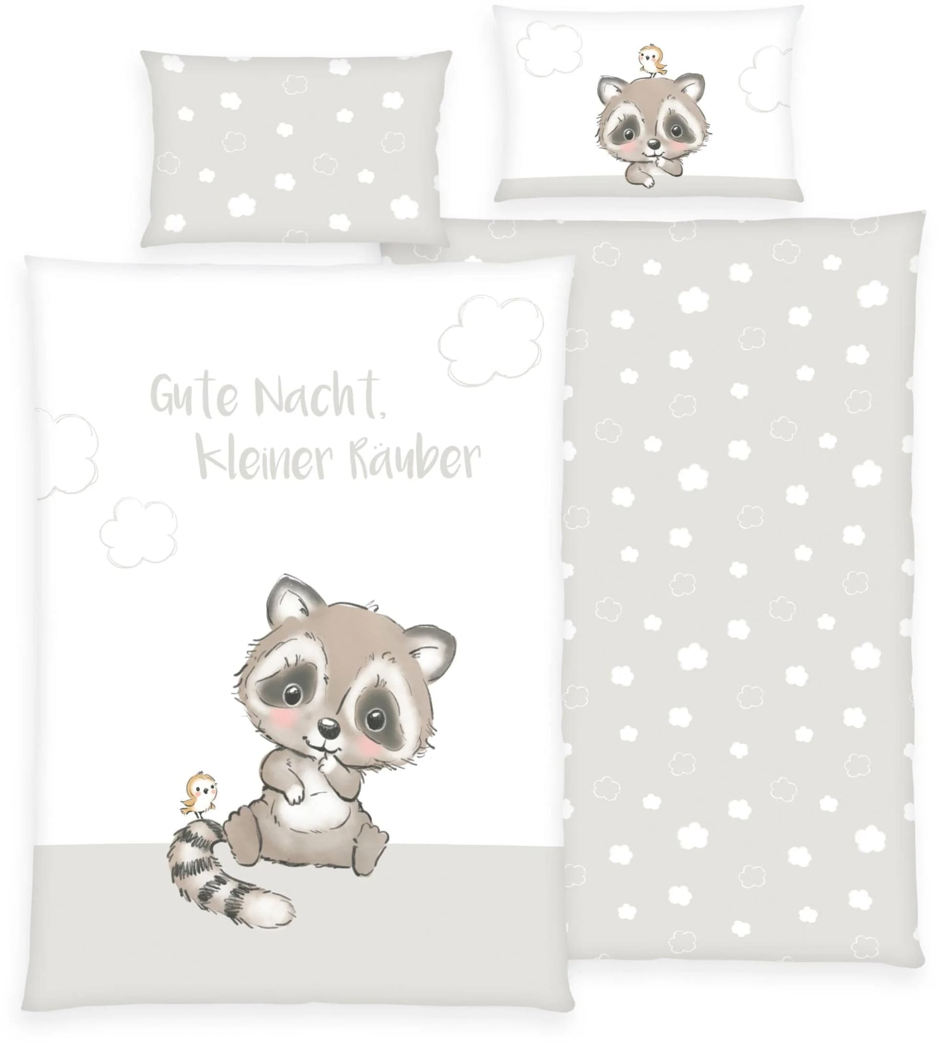 Baby Best Babybettwäsche Kleiner Räuber Renforcé 2-teilig