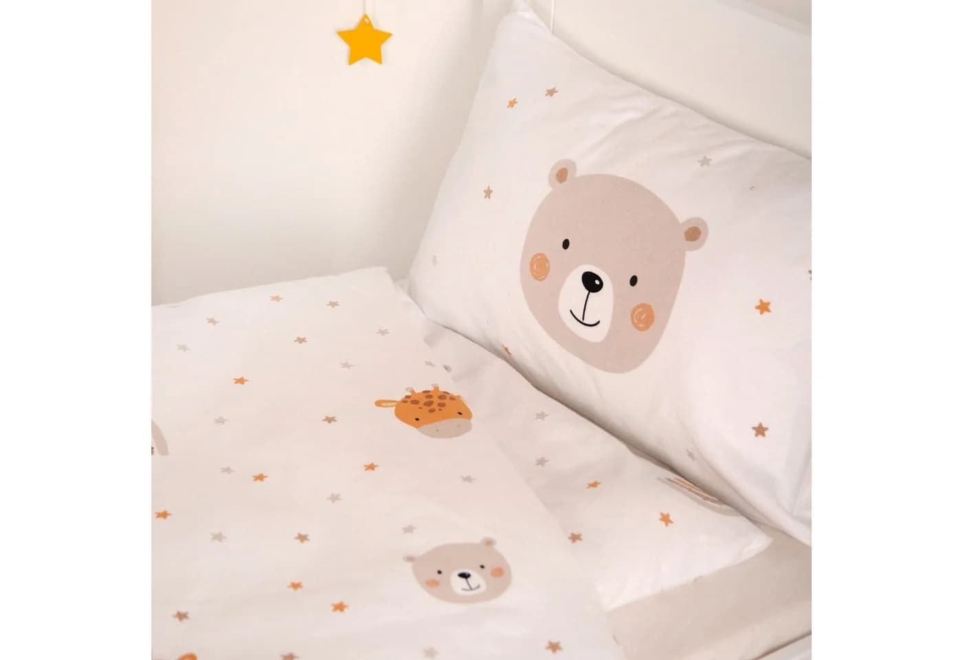 BABY BEST Babybettwäsche Little Friends Bunt Flanell - Bild 5