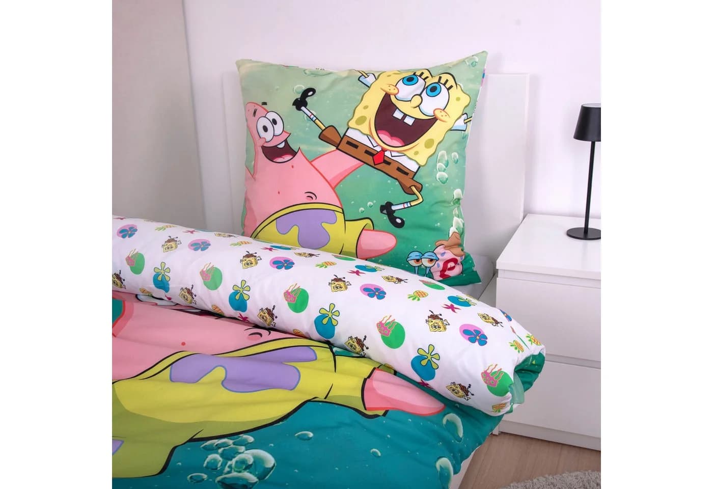 Sponge Bob Bettwäsche 2-teilig Renforcé Wendebettwäsche Bunt - Bild 5