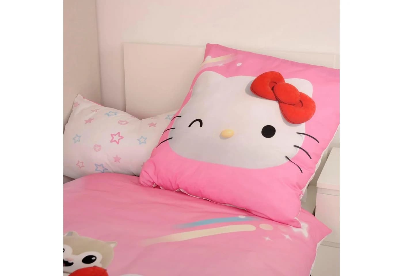Herding Wendebettwäsche Hello Kitty Rosa 100% Baumwolle - Bild 5