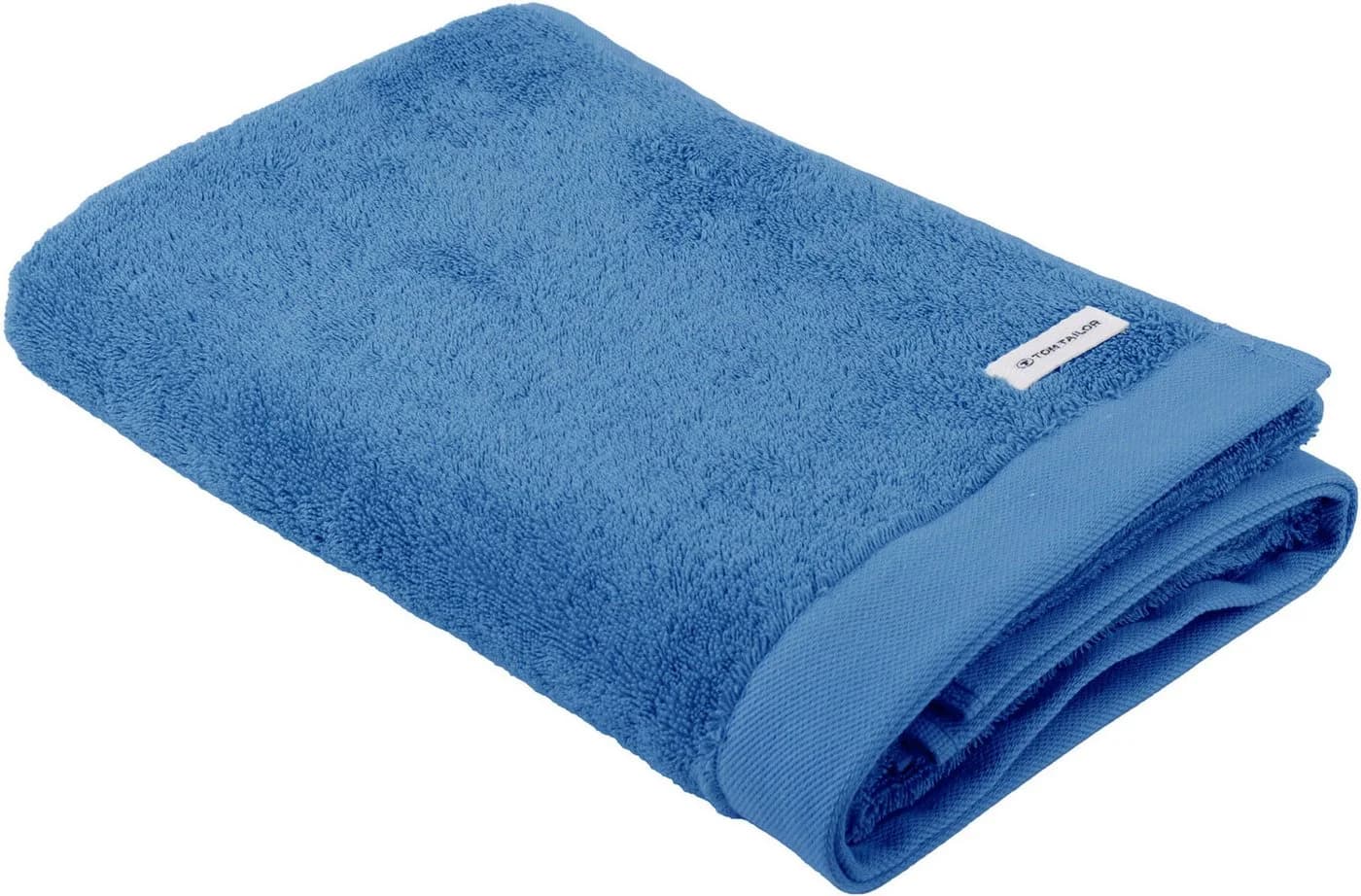TOM TAILOR Duschtuch Blau 100% Baumwolle Frottier - Bild 2