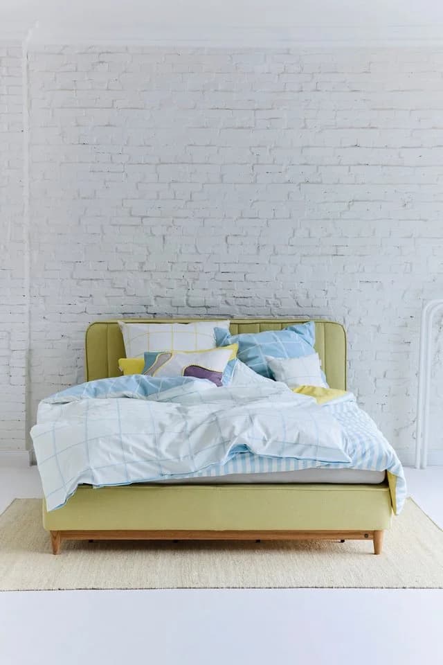 TOM TAILOR HOME Bettwäsche Large Check Kariert Blau Weiß Wendebettwäsche - Bild 5
