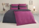 TOM TAILOR HOME Bettwäsche Henry Wendebettwäsche Grau Violett 3-teilig Bild 2
