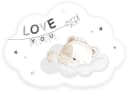 Baby Best Dekokissen Sleeping Little Bear Bunt Motivform Bild 1