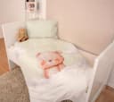 OTTO HOME Babybettwäsche Kleiner Liebling Grün 100x135 cm Bild 1