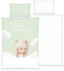 OTTO HOME Babybettwäsche Kleiner Liebling Grün 100x135 cm Bild 2