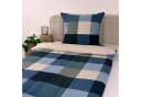 TOM TAILOR HOME Wendebettwäsche BOLD MOSAIC Navy Forest Flanell Bild 1