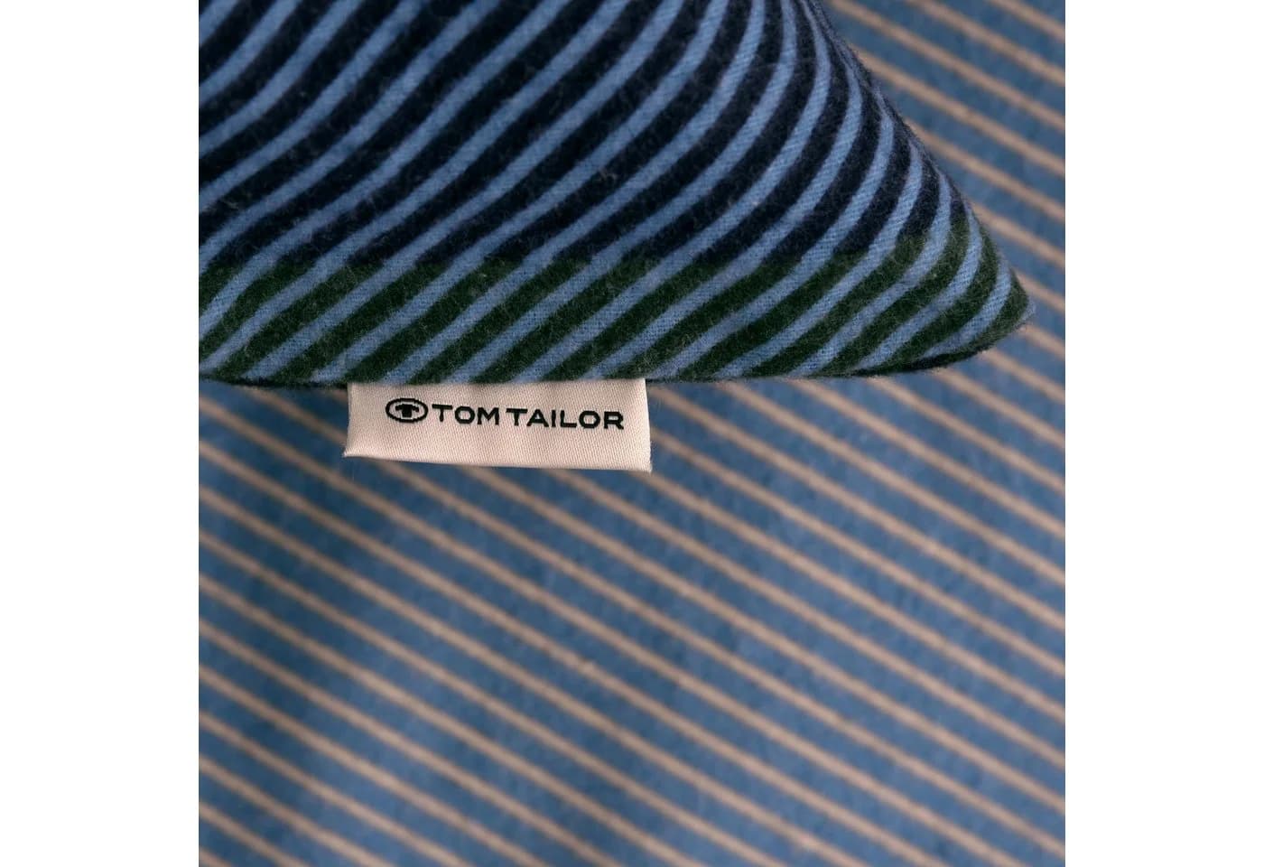 TOM TAILOR HOME Wendebettwäsche BOLD MOSAIC Navy Forest Flanell - Bild 4