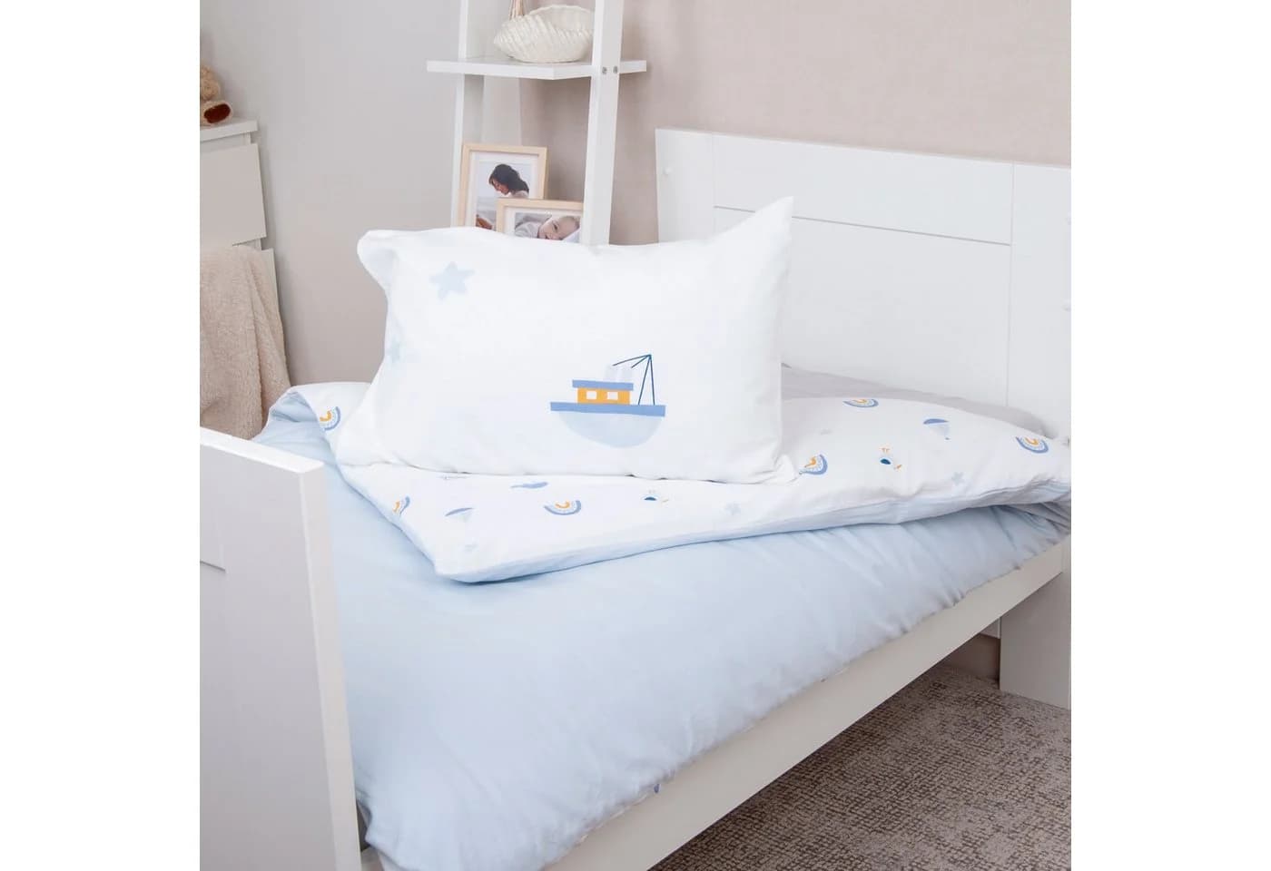Baby Best Kinderbettwäsche Little Ocean Flanell Wendebettwäsche 2-teilig - Bild 3