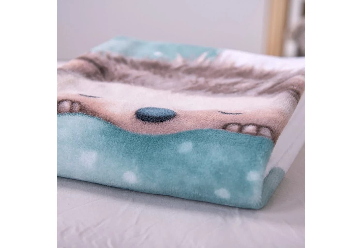 Babydecke Babybest Kleiner Igel Bunt 100% Polyester Kuscheldecke - Bild 3