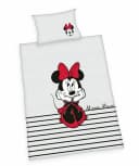 Disney Minnie Mouse Bettwäsche - Grau, Schwarz, Rot Bild 2