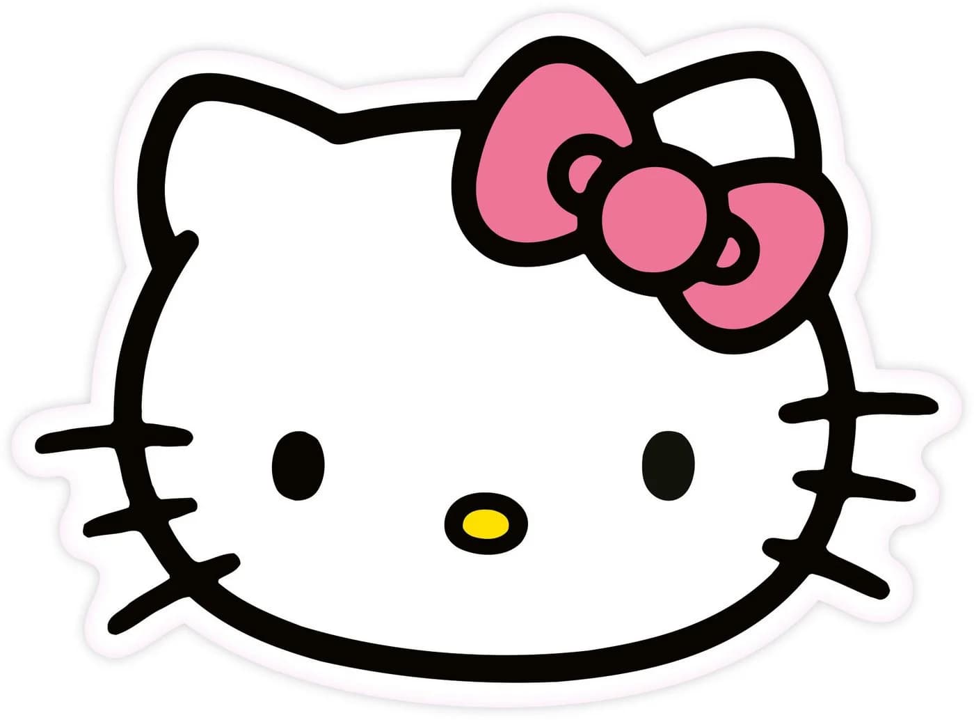 Hello Kitty Dekokissen Herzförmig Bunt Polyester - Bild 2