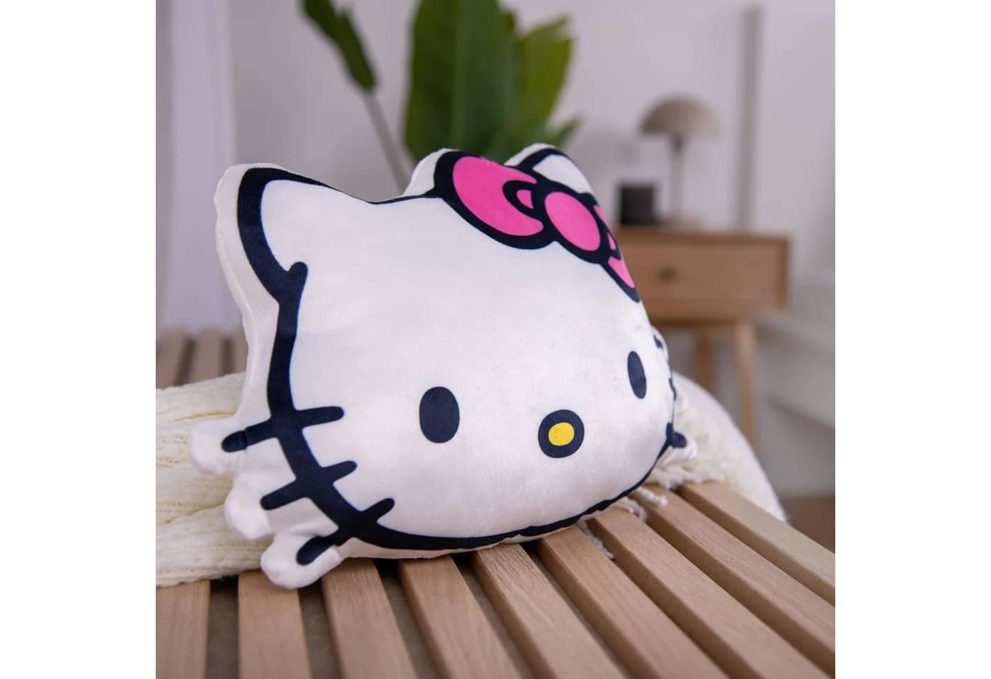 Hello Kitty Dekokissen Herzförmig Bunt Polyester - Bild 4