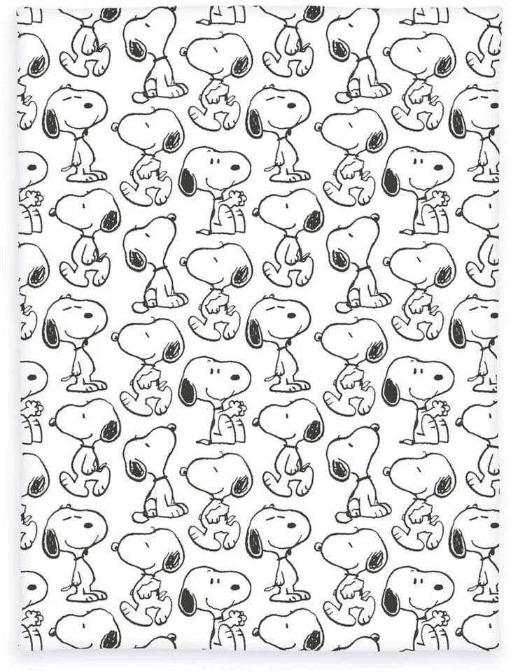 Herding Wohndecke Snoopy Weiß 150x200 cm Oeko-Tex® Standard 100 - Bild 2