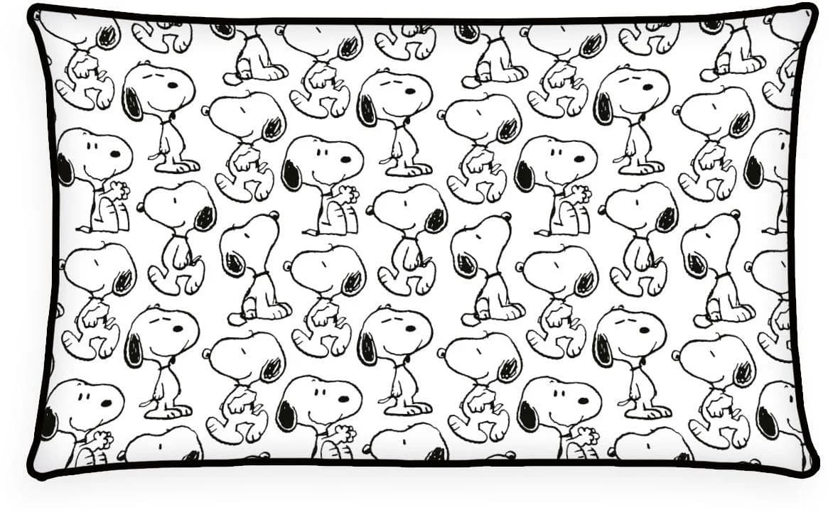 PEANUTS Dekokissen Peanuts Bunt 50x30cm Polyester