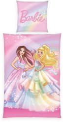 Barbie Bettwäsche Rainbow Renforcé 2-teilig Wendebettwäsche Bild 4