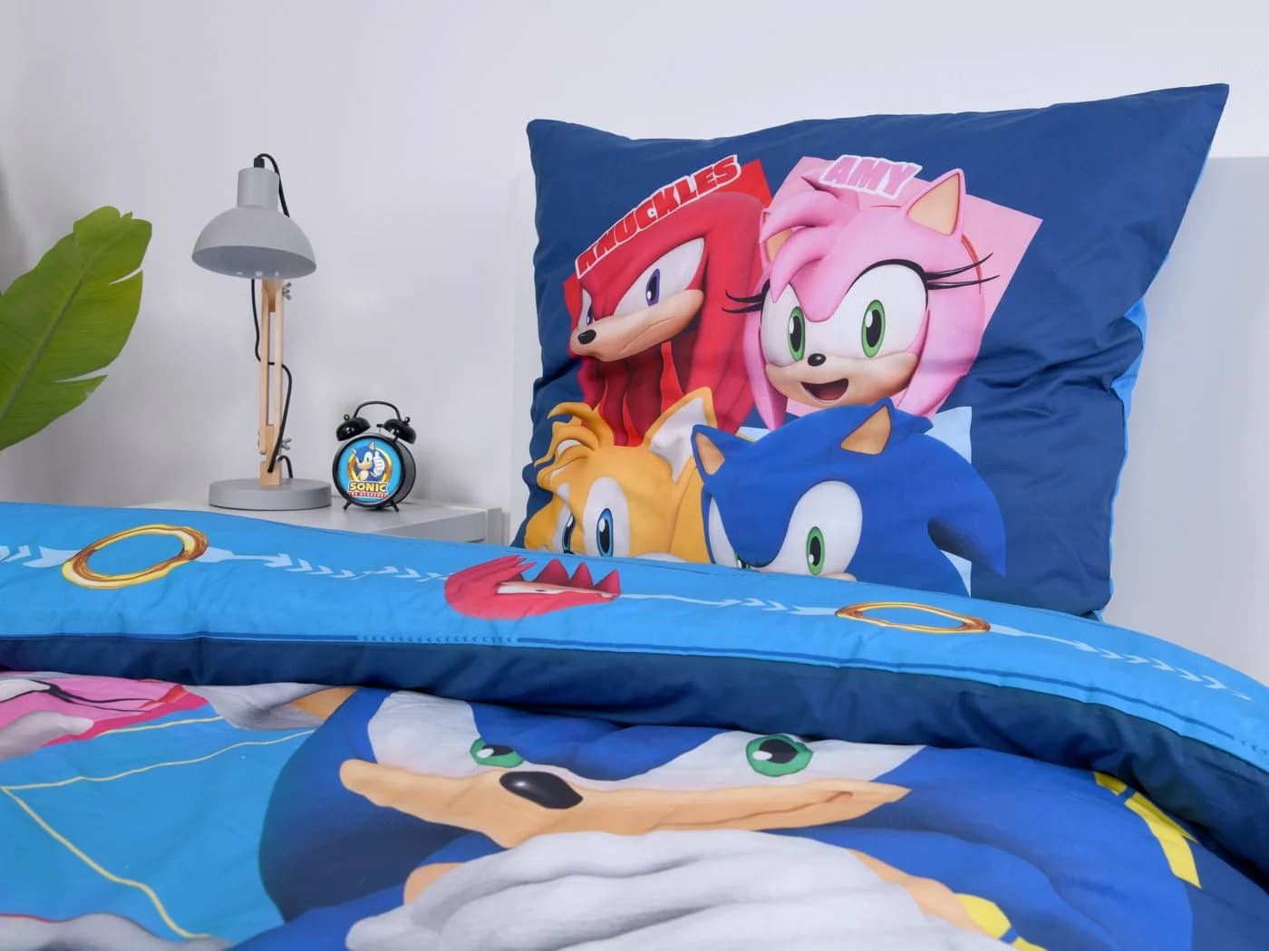 SONIC SEGA Wendebettwäsche Bunt 100% Baumwolle Renforcé - Bild 4