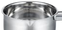 ELO BASIC Kasserolle Turmalin Grau Edelstahl 1,2L Induktion Bild 5