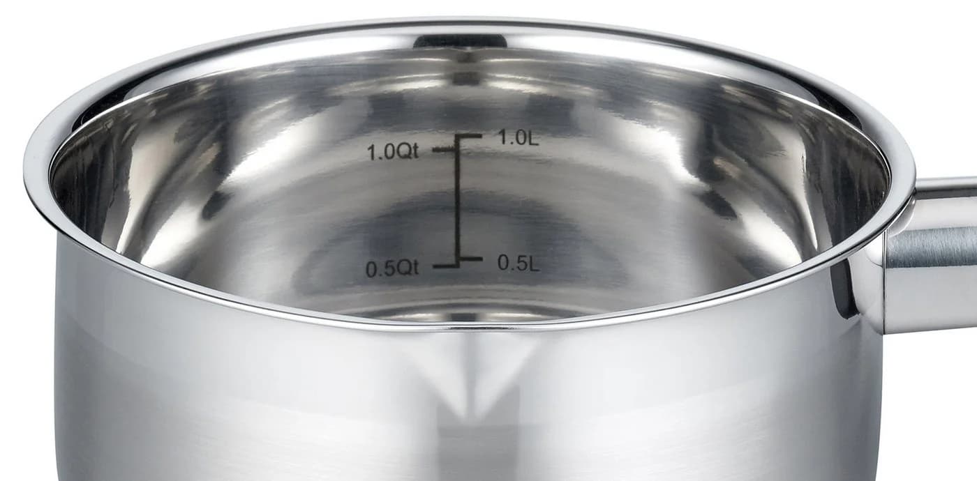 ELO BASIC Kasserolle Turmalin Grau Edelstahl 1,2L Induktion - Bild 5