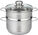 ELO Basic Dampfgartopf Brillant Silber 18 cm Glasdeckel Induktion Bild 2