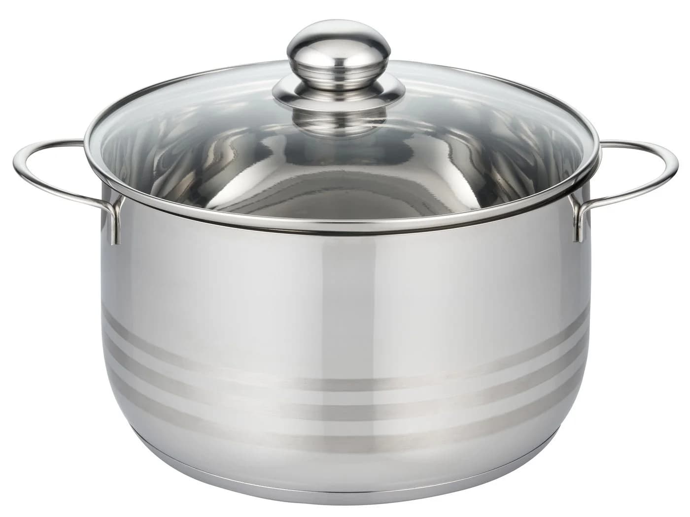 ELO Basic Dampfgartopf Brillant Silber 18 cm Glasdeckel Induktion - Bild 3