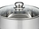 ELO Basic Dampfgartopf Brillant Silber 18 cm Glasdeckel Induktion Bild 5