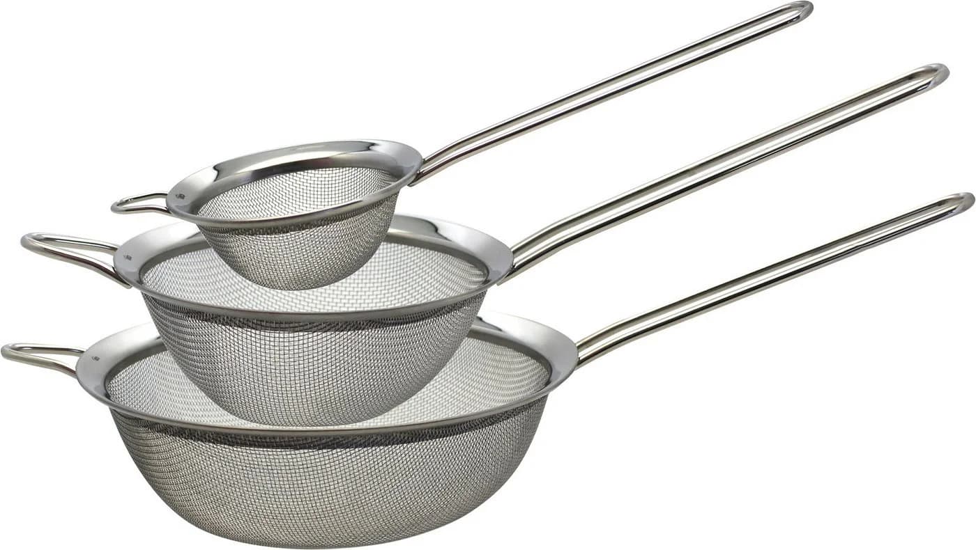 ELO BASIC Küchensieb-Set 3-tlg. Edelstahl Spülmaschinengeeignet - Bild 2