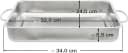 Elo Basic Auflaufform Edelstahl Silber Bild 5