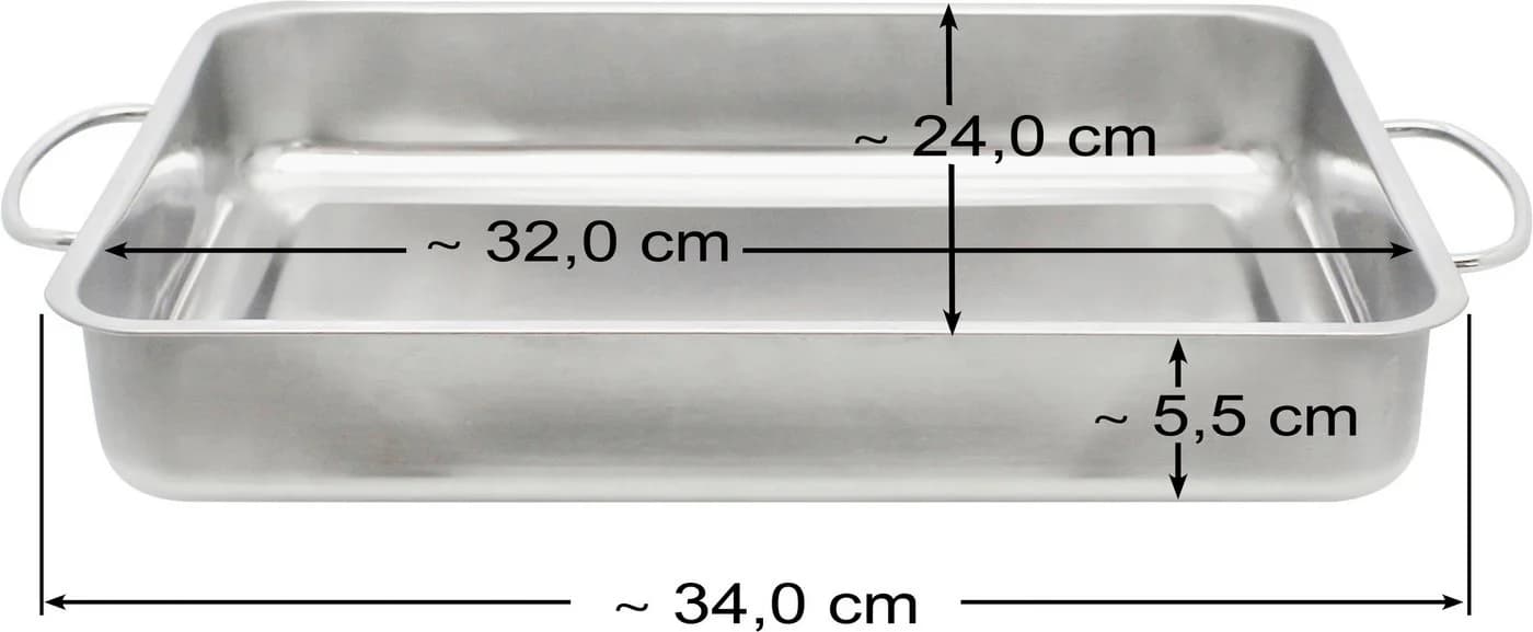 Elo Basic Auflaufform Edelstahl Silber - Bild 5