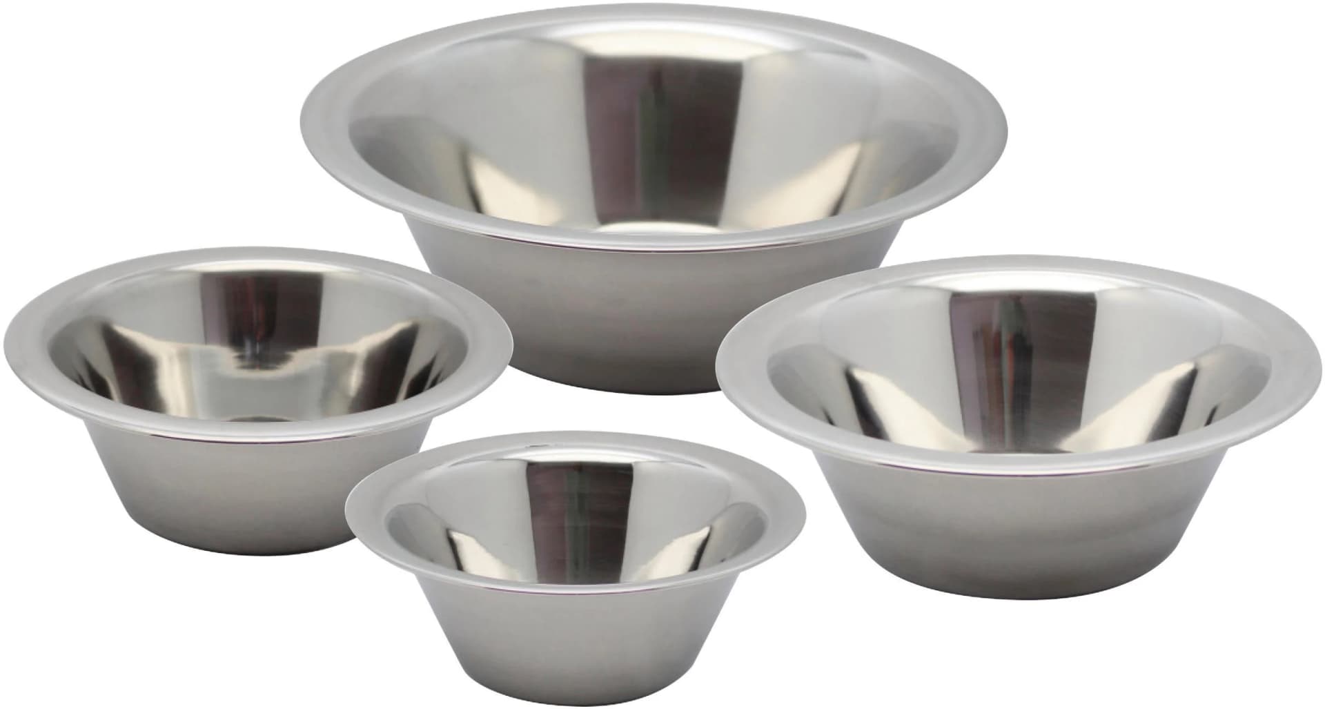 ELO Schüssel Set 4-tlg. Silber Edelstahl