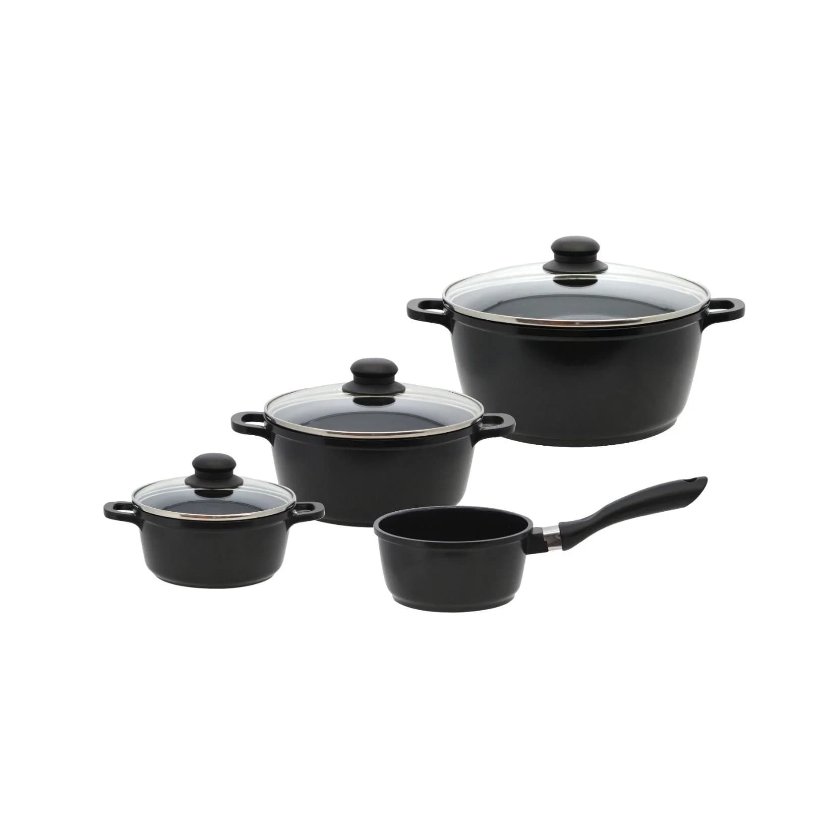 ELO Basic Black Cast Set 4-teilig Kochgeschirr-Set
