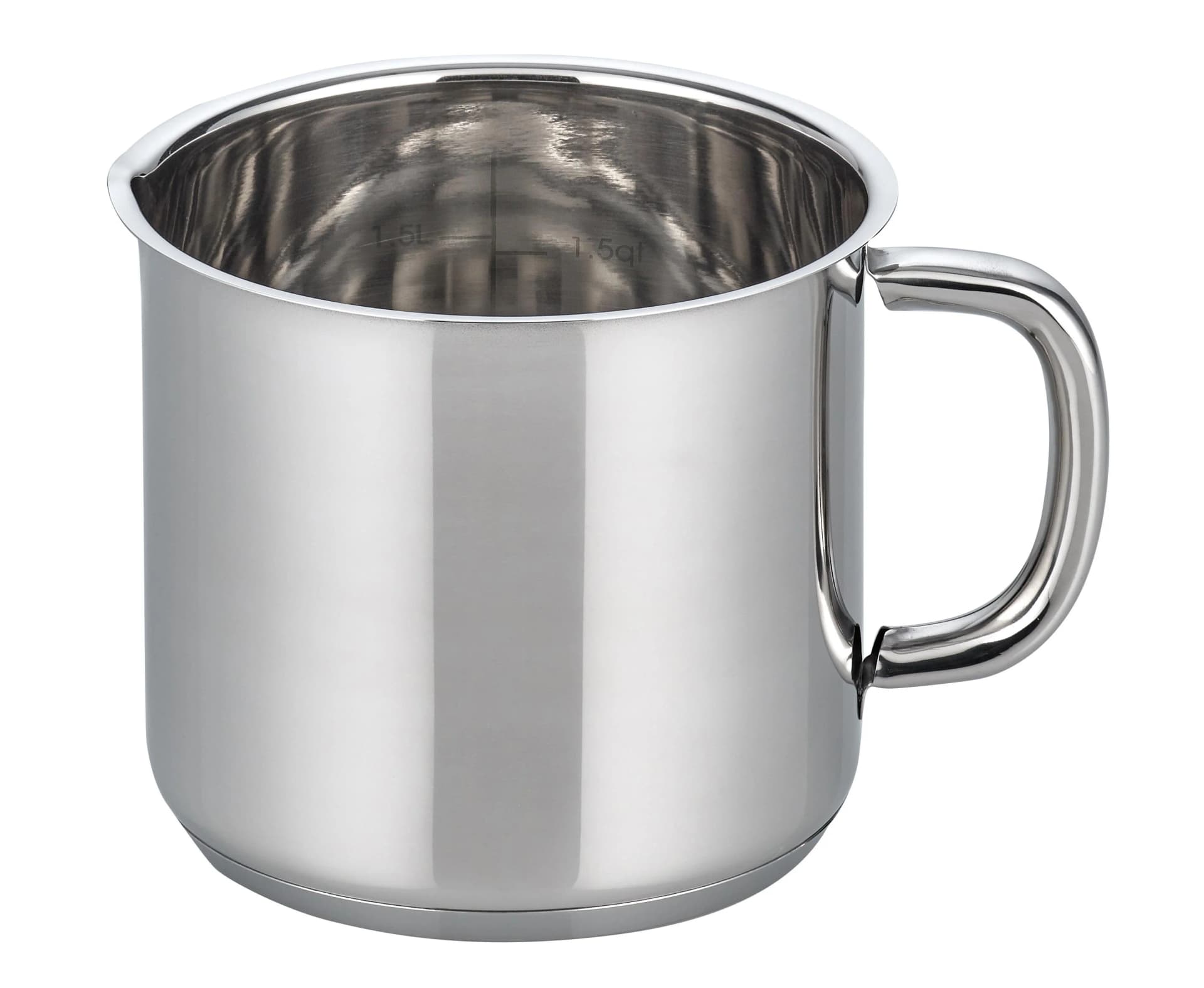 Milchtopf ELO BASIC 'Opal' silber 14cm