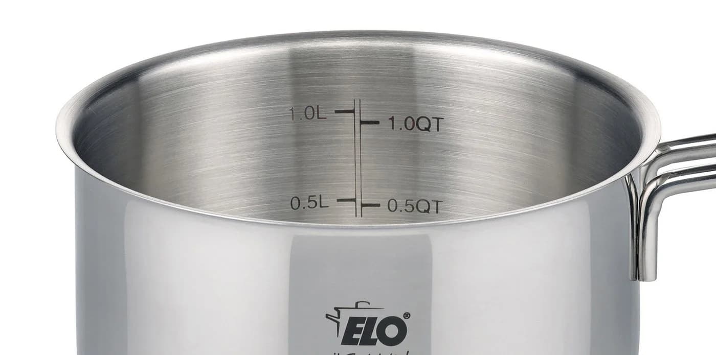 Elo Kasserolle Citrin Edelstahl 18/8 Induktion Ø 16 cm Silber - Bild 4