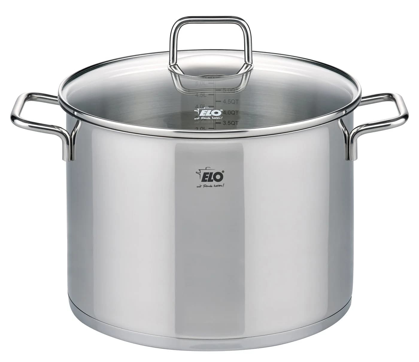 Elo Gemüsetopf Citrin Edelstahl 18/8 Hochglanzpoliert Induktion Ø 26 cm