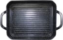 Elo Basic Auflaufform Belugo Rechteckbräter Aluguss mit BBQ-Rillen Schwarz Bild 4