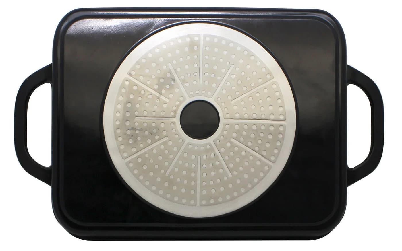Elo Basic Auflaufform Belugo Rechteckbräter Aluguss mit BBQ-Rillen Schwarz - Bild 5