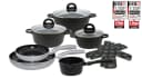 Topf-Set ELO 'Black, Ducato' - 5-teiliges Kochgeschirr Set Bild 2