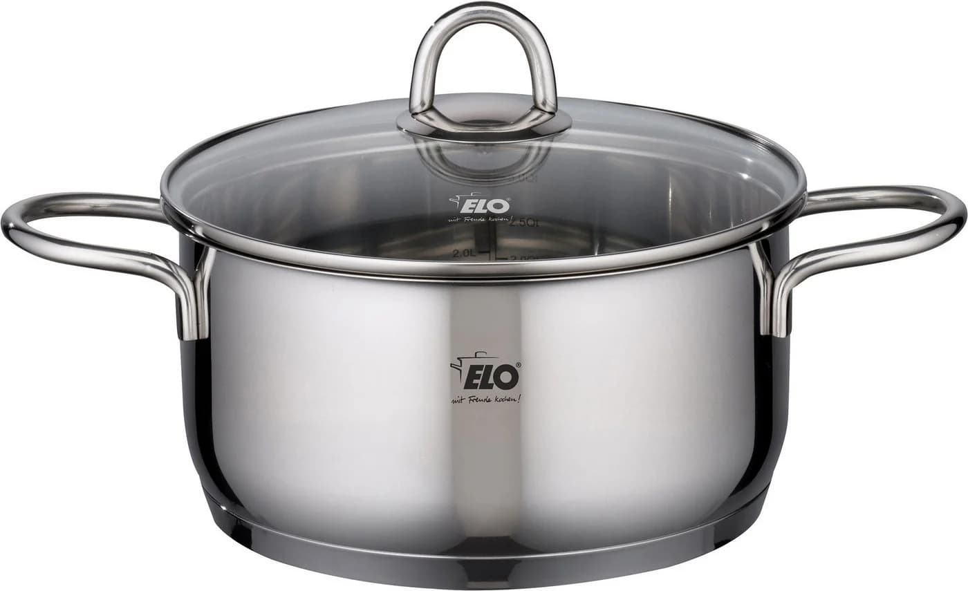 Topf-Set ELO Rubin 9-teilig Edelstahl Silber Induktion - Bild 5