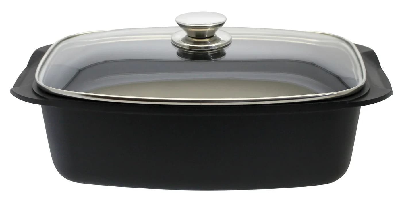 ELO BASIC Universalbräter Quatrorondo 32cm Schwarz Aluguss - Bild 2
