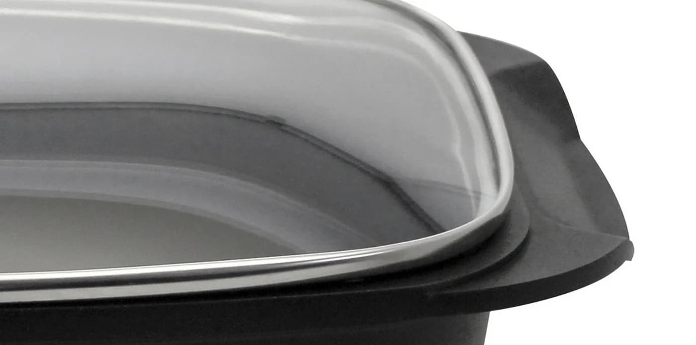 ELO BASIC Universalbräter Quatrorondo 32cm Schwarz Aluguss - Bild 4